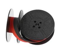 ADOCARN Ruban de Machine à Écrire à Double Bobine Rouge et Noir Nylon Résistant Encre Compatible Machines Anciennes Modèles Classiques Pratique et Portable Installation Facile