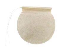 ADOCARN Sachets de Thé Jetables en Papier Filtre Naturel 100 Pcs, Ronds 6 Cm, Filtres à Thé en Vrac Biodégradables pour Infusion Maison, Café, Herbes et Aromates, Compatibles Infuseur Mug