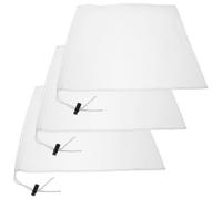 ADOCARN Sachets d'Infusion Réutilisables en Nylon Lot de 3, Grands Sachets Filtrants pour Thé en Vrac et Vinification, Taille 40X40 MM