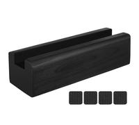 ADOCARN Socle de Miroir Multi-usage en Bois Support Fixe Antidérapant pour Standing Mirror, pour Organiser et Fixer Cadres et Œuvres D'art en Salle à Manger ou Bureau