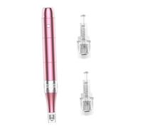 ADOCARN Stylo Électrique De Microneedling Avec Panneau Nano Kit De Soins De Peau Sans Fil Instrument Anti-taches Avec Batterie Intégrée Rose