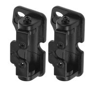 ADOCARN Support de Caméra Arrière 2pcs en Plastique Noir Installation Stable pour Voiture Compatible Caméra de Recul et Dash Cam