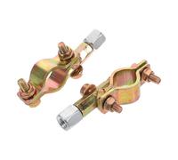 ADOCARN Support de Fixation en Fer pour Rétroviseur Moto, Robuste, Compatible Parasol pour Trottinette Électrique et Moto