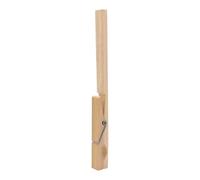 ADOCARN Support pour Tubes à Essai en Bois 10pcs, Pince Robuste et Solide pour Expérience de Laboratoire, Accessoire Indispensable pour Cours Expérimentaux