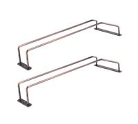 ADOCARN Support Résistant à L'usure en Acier Inoxydable 2pcs pour Verres à Vin Porte-verres à Pied Pratique sous Placard pour Rangement Vaisselle