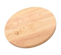 ADOCARN Tabouret de Remplacement Rond en Bois Massif 25 Cm de Diamètre, Assise pour Chaise et Tabouret de Bar, Siège Robuste en Bois Naturel pour Usage Domestique et Professionnel
