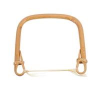 ADOCARN Teapot Handle Replacement Stylish Rotin Material Beige Color Suitable for Loose Leaf Teapots and Handbag Handle Replacement