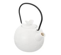 ADOCARN Théière Céramique Japonaise avec Poignée Créative Résistante Chaleur Design Simple et Élégant Set pour Usage Domestique et Collection