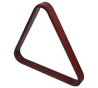 ADOCARN Triangle de Billard en Bois Massif Design Précis, Support Stable pour Boules, Cadre Triangulaire pour Usage Domestique et Lieux de Divertissement