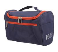 ADOCARN Trousse de Toilette Homme Imperméable Bleu Marine, Pochette de Rangement Multifonction Compacte Plusieurs Compartiments, Organisateur de Paquet Maquillage pour Voyage et Usage