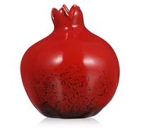 ADOCARN Vase Déco Céramique Fruit Pomegranate Petit Vase à Fleurs Séchées pour Décoration Maison Bureau Jardin Cadeau Noël Élégant et Pratique