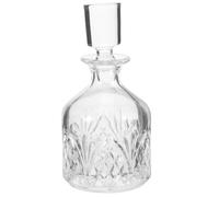ADOCARN Whiskey Decanter With Glass Stopper Elegant Transparent Glass Wine Bottle Decorative Carafe For Home Bar And Alcohol Display