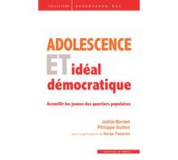 Adolescence et idéal démocratique Accueillir les jeunes des quartiers populaires - Philippe Gutton - In Press Eds - broché - Essai