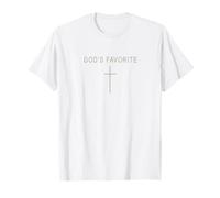 Adolescente Fille God's Favorite Christian Minimaliste Toddler Boy T-Shirt