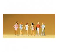 Adolescentes (x6) - PREISER 14006 - HO 1/87