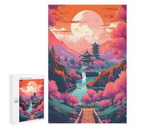 Adolescents 1000 pièces Puzzle Amazing Colorful Paysage Puzzle pour Adultes Jouet Anti-stress Difficile Grand Cadeau pour les Jeux 1000 pièces