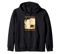 Adolescents Affirmation Positive Santé mentale Bonjour Magnifique Cadeau Sweat à Capuche