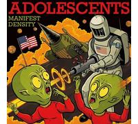 ADOLESCENTS - MANIFEST DENSITY (GOLD VINYL) VINYL LP NEUF
