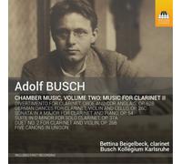 Adolf Busch Adolf Busch: Chamber Music: Music for Clarinet II - Volume 2 (CD)