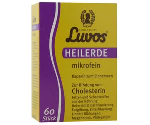 Adolf Justs Luvos Argile Médicinale Micro-Fine 60 Capsules