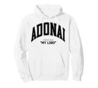 Adonai Mon Seigneur chrétien Hommes, Femmes et Enfants Aiment Dieu et Jésus Sweat à Capuche