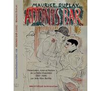 Adonis-Bar - Maurice Duplay - Gay-Kitsch-Camp - broché - Roman