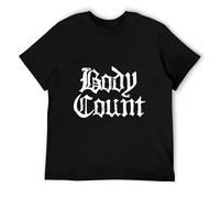 AdonisMartha Men's Body Count Logo T-Shirt Large Black