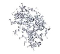 Adoorniequea Lot de 200 mini attaches parisiennes en fer pour décoration de scrapbooking