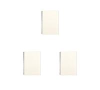 Adoorniequea Lot de 3 carnets de croquis à feuilles mobiles, agenda hebdomadaire, planification d'objectifs, bloc-notes, papeterie B5, ligne horizontale, 25,7 x 19,5 cm