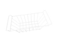 Adoorniequea Panier de congélation pour réfrigérateur - Bac de rangement pour dortoir, camping, maison, 50 cm, blanc