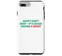 Adopt Don´t Shop - It's Called Having A Heart Coque pour iPhone 7 Plus/8 Plus
