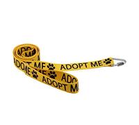 Adopt Me Laisse pour chien avec inscription « Adopt Me »