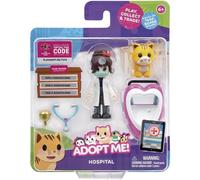 Adopt Me! Pack Dr Heart et Son ami Le Chat Roux, Vague 1 - Meilleur Jeu en Ligne - Jouets pour Enfants Amusants à Collectionner mettant en Vedette tes Animaux préférés, 6 Ans et Plus