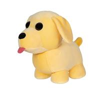 Adopt Me! Peluche de Collection de 15 cm - Chien - Doux et câlin - Directement inspiré du Jeu n° 1, Jouets pour Enfants, Noir