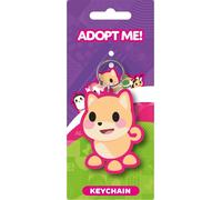 Adopt Me - Porte-clés chien PM7718 (taille unique) (Marron/rose)