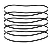 Adoptabilité pratique Noir Courroie de distribution fermée, 5PCs Imprimante 3D Pièces GT2-6-610MM Caoutchouc Fermé Courroie de distribution Anneau Fermé Courroie d'entraînement synchrone