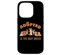 Adopted is The Best Breed: Dog Rescue Shelter & Adoption Coque pour iPhone 14 Pro