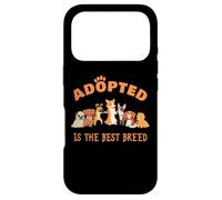 Adopted is The Best Breed: Dog Rescue Shelter & Adoption Coque pour iPhone 17 Pro