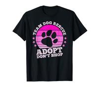 Adoptez Don't Shop Team Dog Rescue T-Shirt