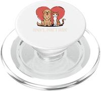 Adoptez ne magasinez Sauvez des Vies Chien Chat Amour PopSockets PopGrip pour MagSafe