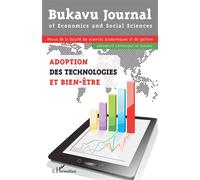 Adoption des technologies et bien-être - Eddie Tambwe Kitenge Bin Kitoko - L'harmattan - broché - Revue