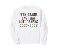 Adorable 7e année dernier Jour 2026 Écrivez Mes autographes Fin d'année Sweatshirt