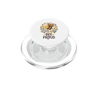 Adorable Abeille Proud Rainbow Wings Pride PopSockets PopGrip pour MagSafe
