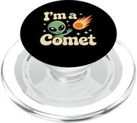 Adorable Alien « I'm a Comet » Cosmique drôle 3I/Atlas Space Design PopSockets PopGrip pour MagSafe