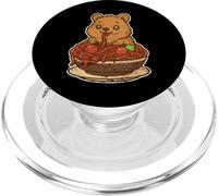 Adorable Amateur de pâtes Spaghetti Quokka PopSockets PopGrip pour MagSafe