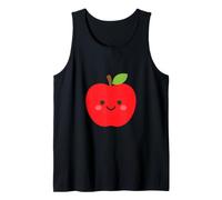 Adorable Amateur de Pommes Souriant Débardeur