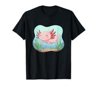 Adorable Animal de Compagnie sous-Marin Kawaii Axolotl T-Shirt