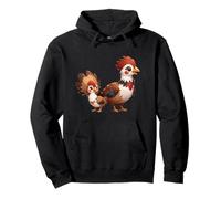 Adorable Animal de la Ferme en Forme de Poulet et Poussin Sweat à Capuche