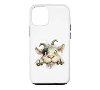 Adorable Animal fantaisiste en Forme de chèvre Coque pour iPhone 12/12 Pro
