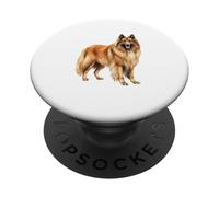 Adorable Article pour Les Amoureux des Chiens de Berger Belge PopSockets PopGrip Adhésif
